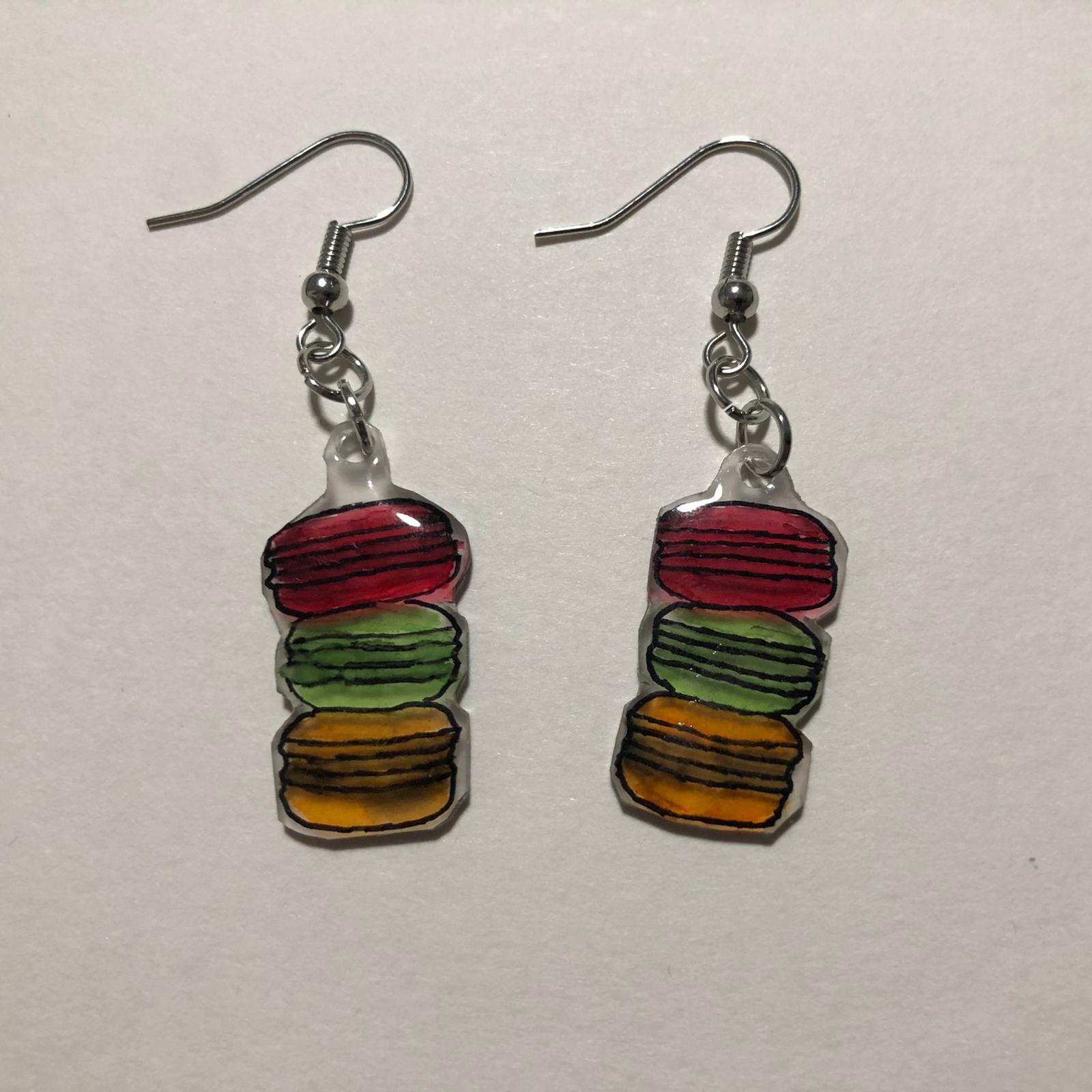 Stacked Macaroons Earrings